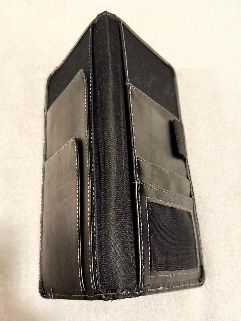 Vintage RH Donnelley Long Wallet / Checkbook Cover – Black - Picture 10 of 10